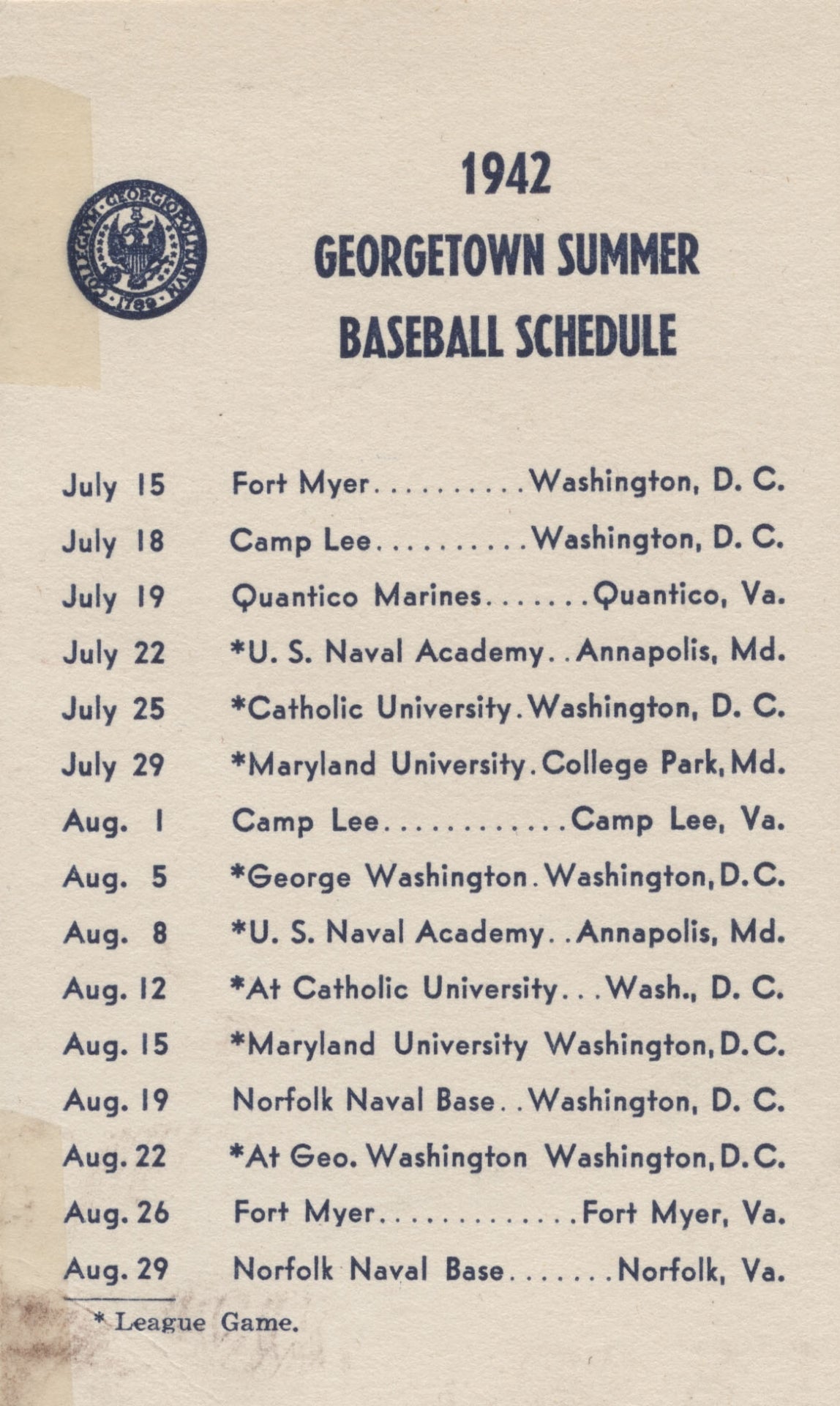 Baseball at Selections from the University Archives